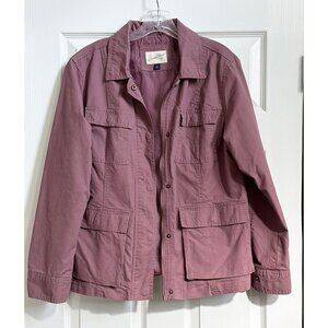 Lavender Orchid Universal Thread Canvas Jacket - Size M